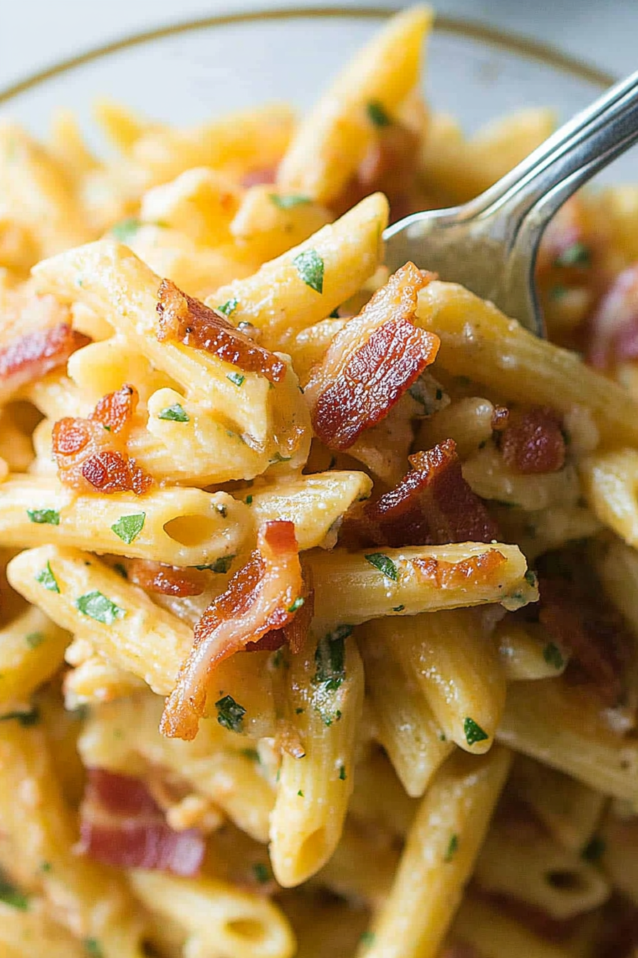 Bacon Ranch Pasta Salad