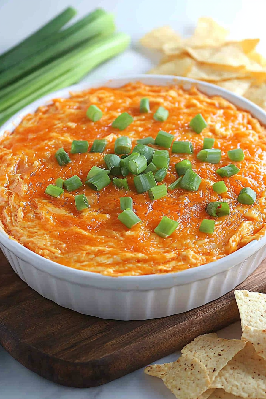 Buffalo chicken dip