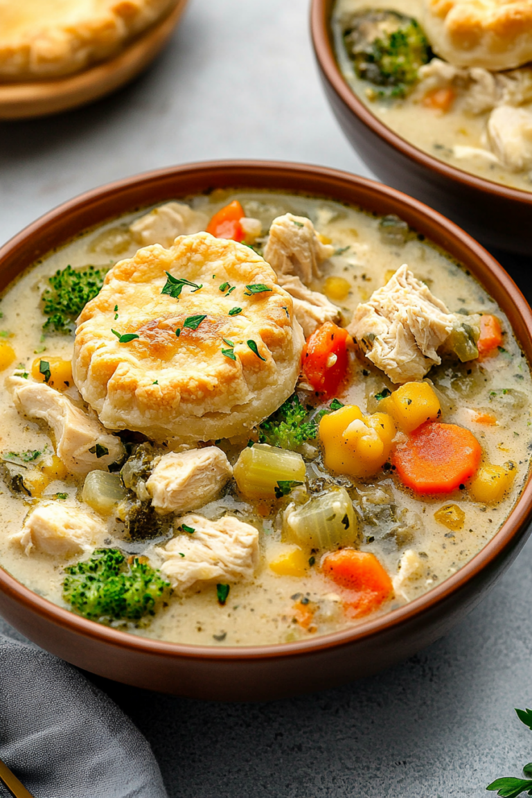Chicken Pot Pie Soup