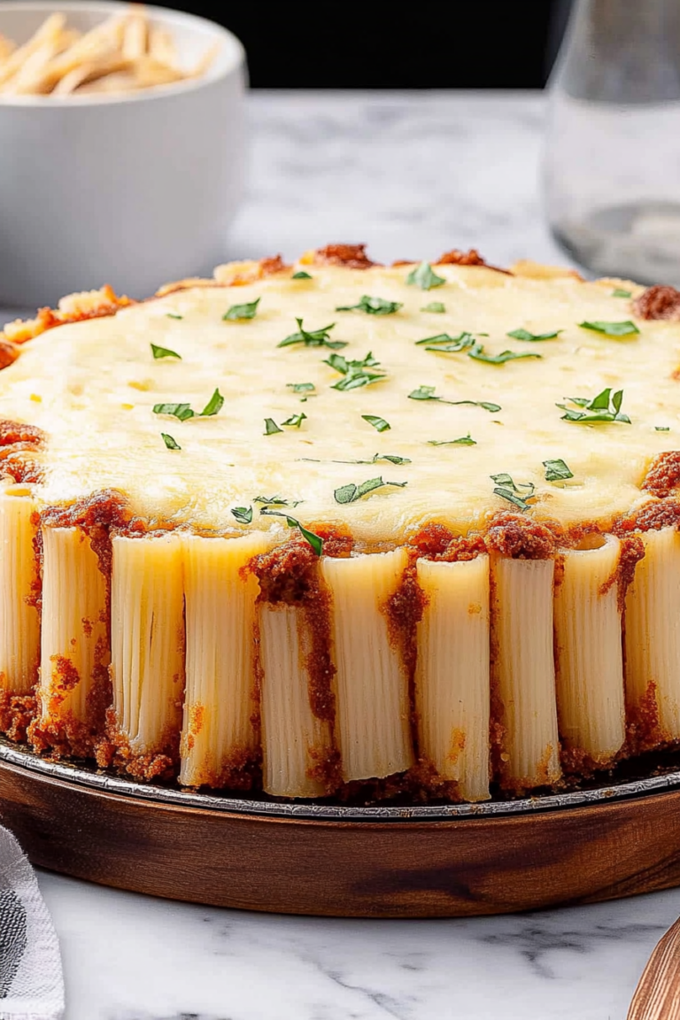 Honeycomb Pasta Cake