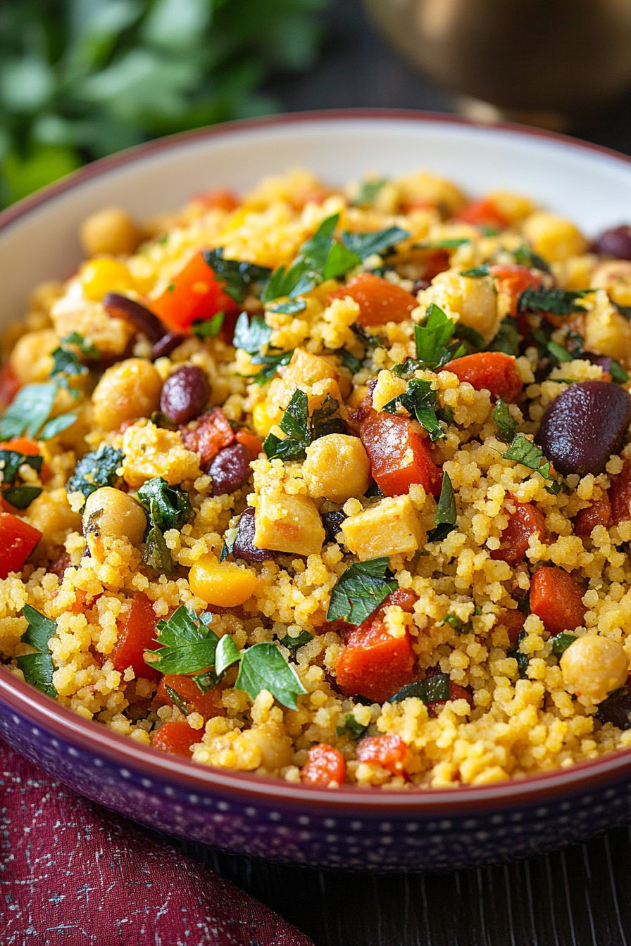Moroccan couscous
