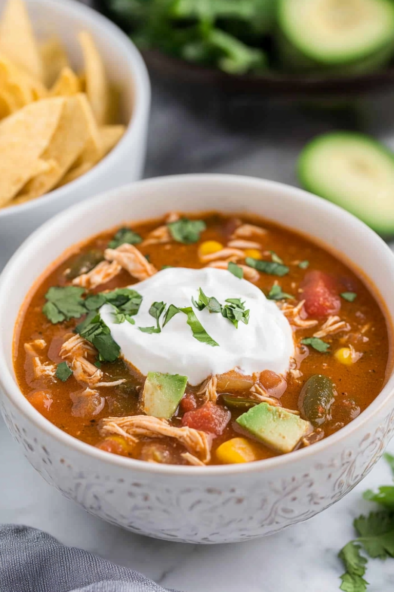 Southwest Chicken Soup