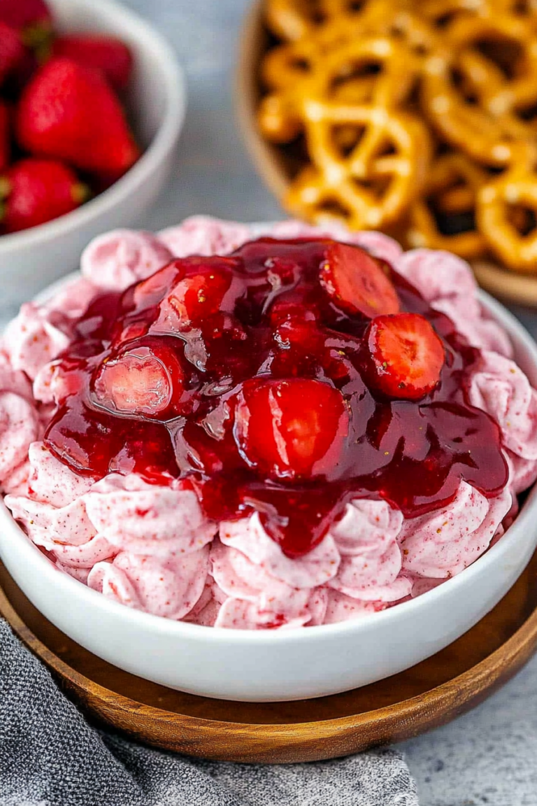Strawberry Pretzel Salad