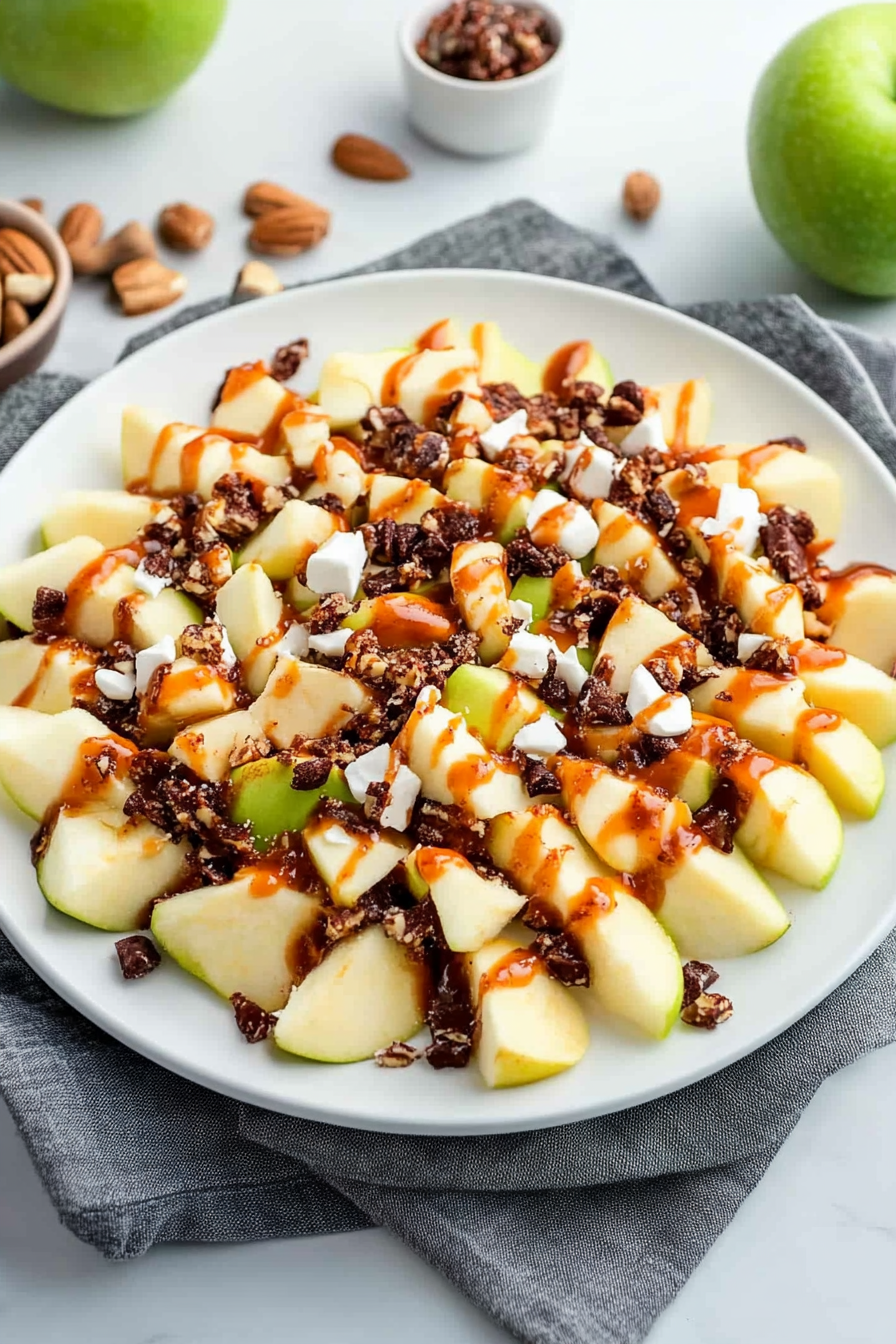 apple nachos