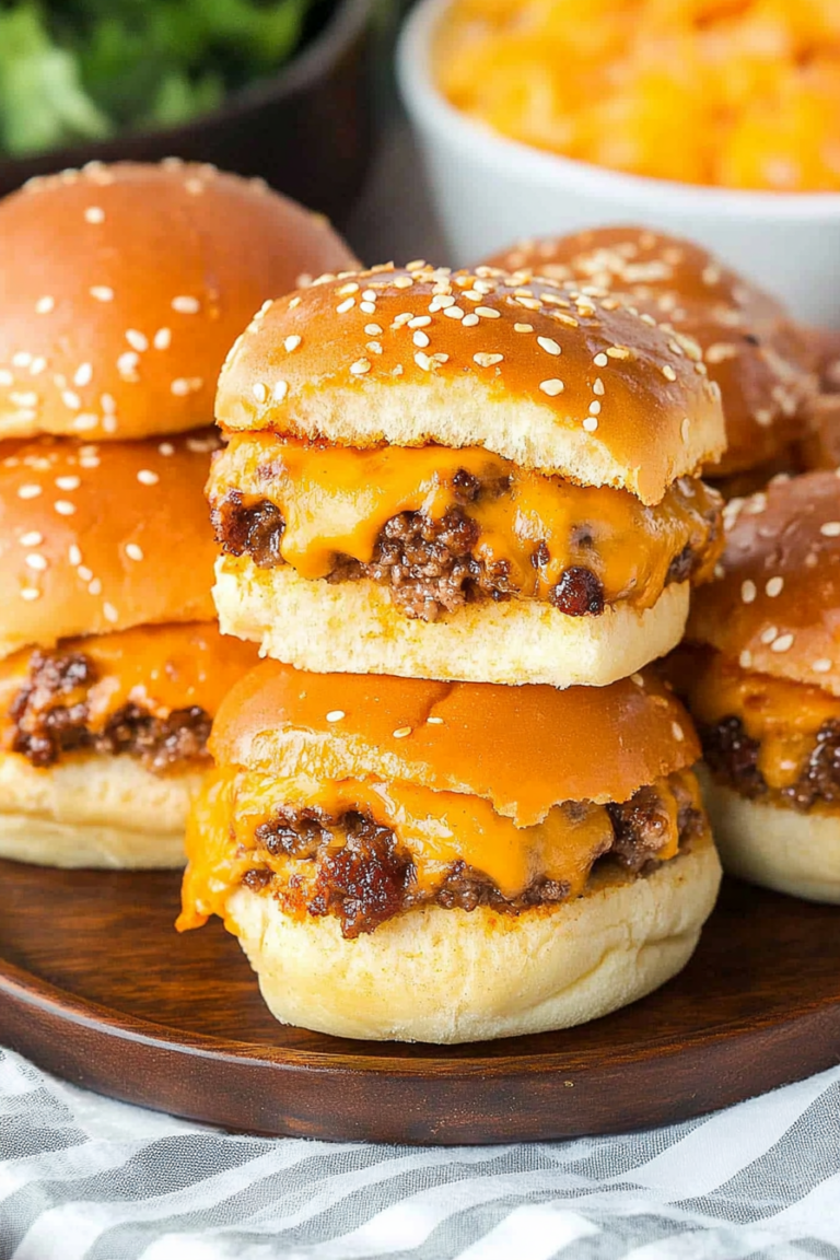 cheeseburger sliders
