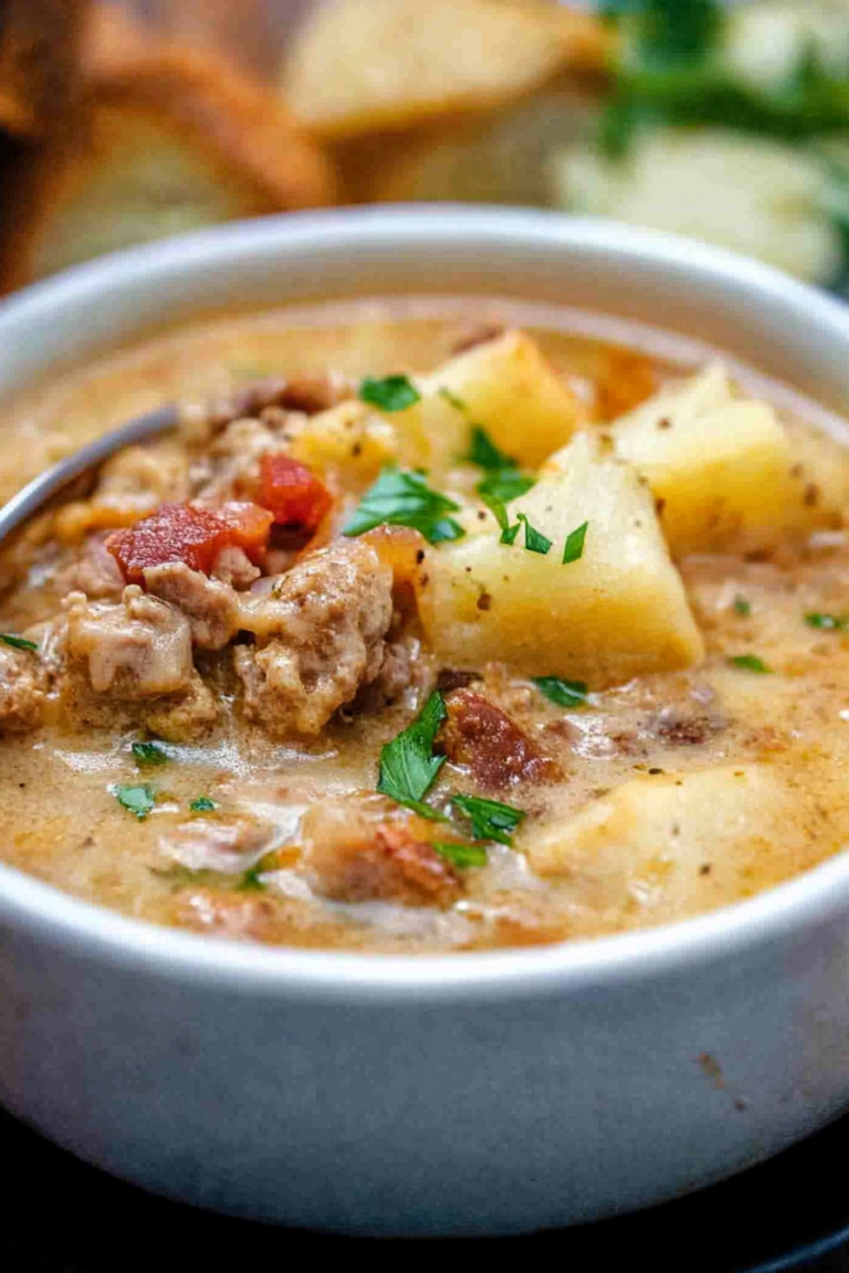 cheeseburger soup