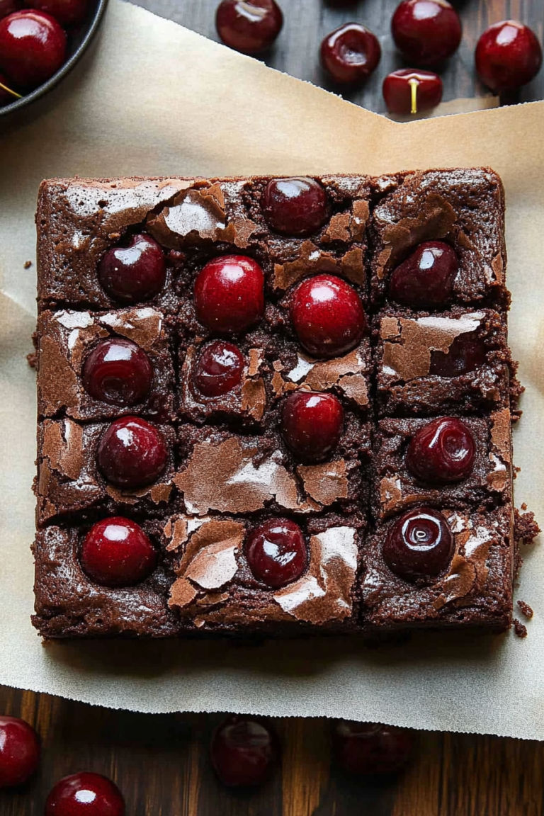 cherry brownies