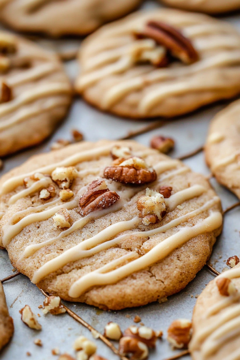 cinnamon pecan cookies