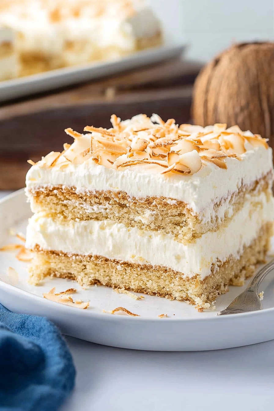 coconut icebox cake