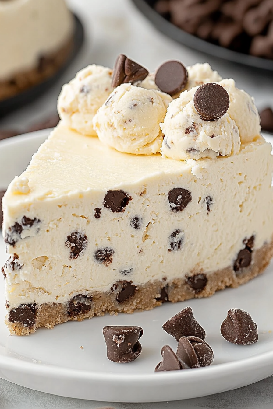cookie dough cheesecake