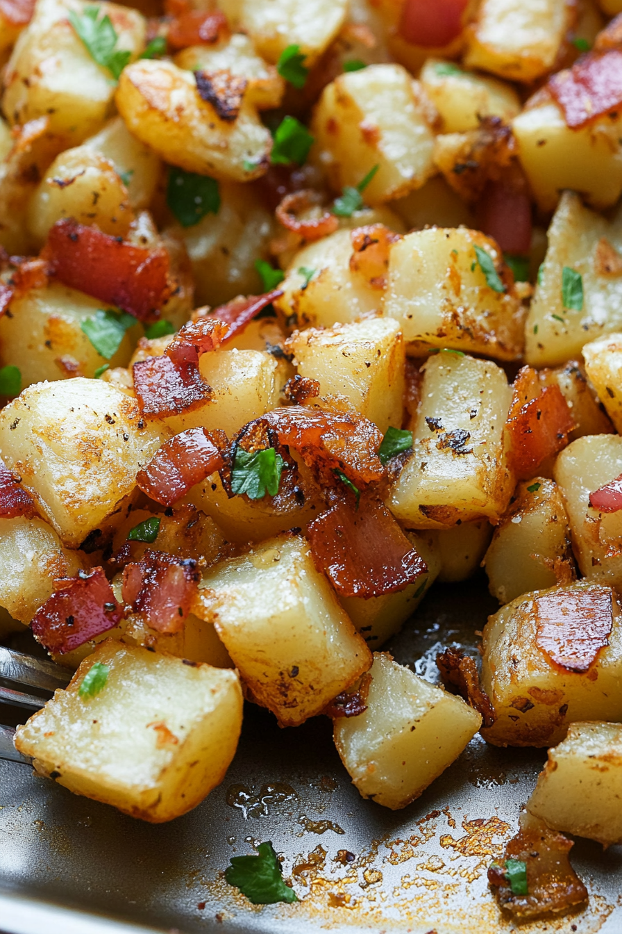 crispy potatoes