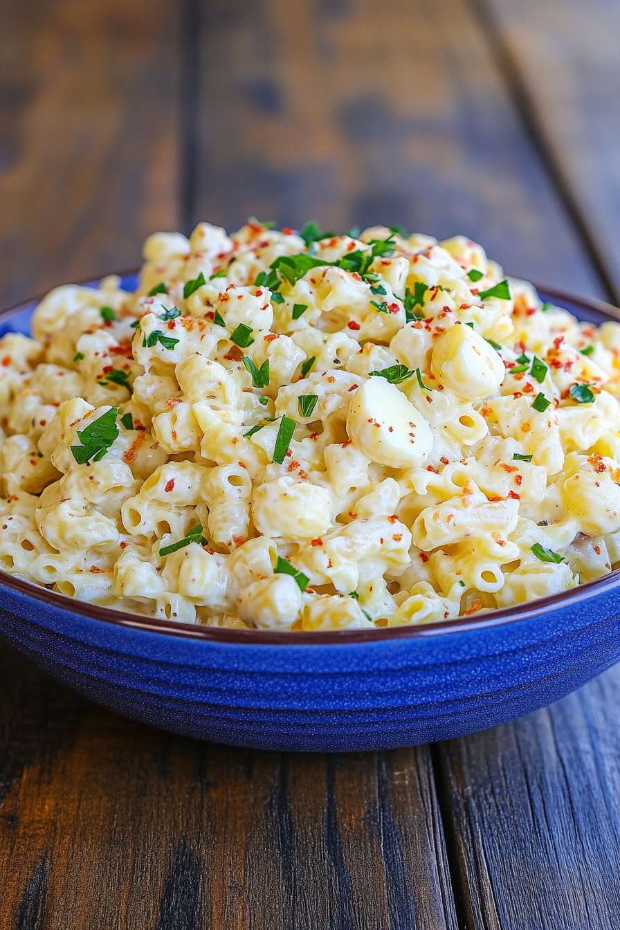 deviled egg pasta salad
