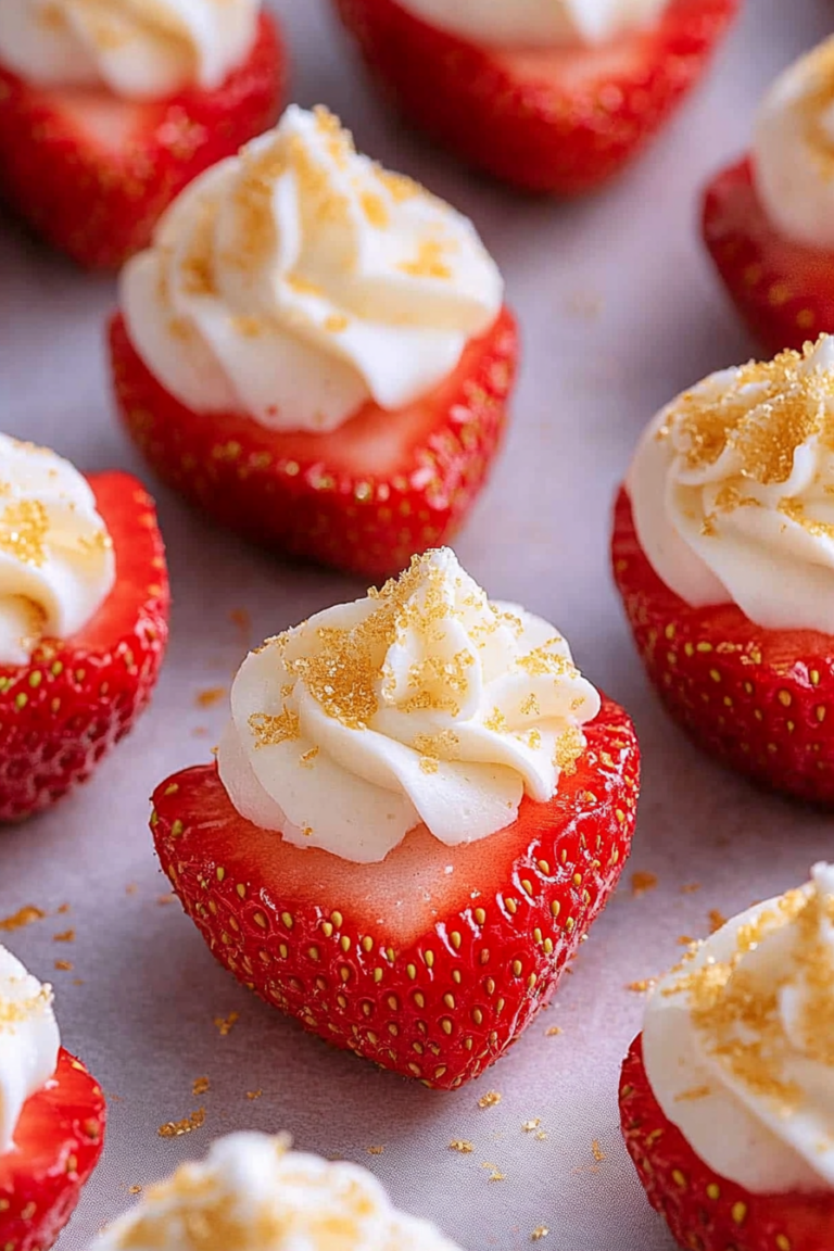 deviled strawberries