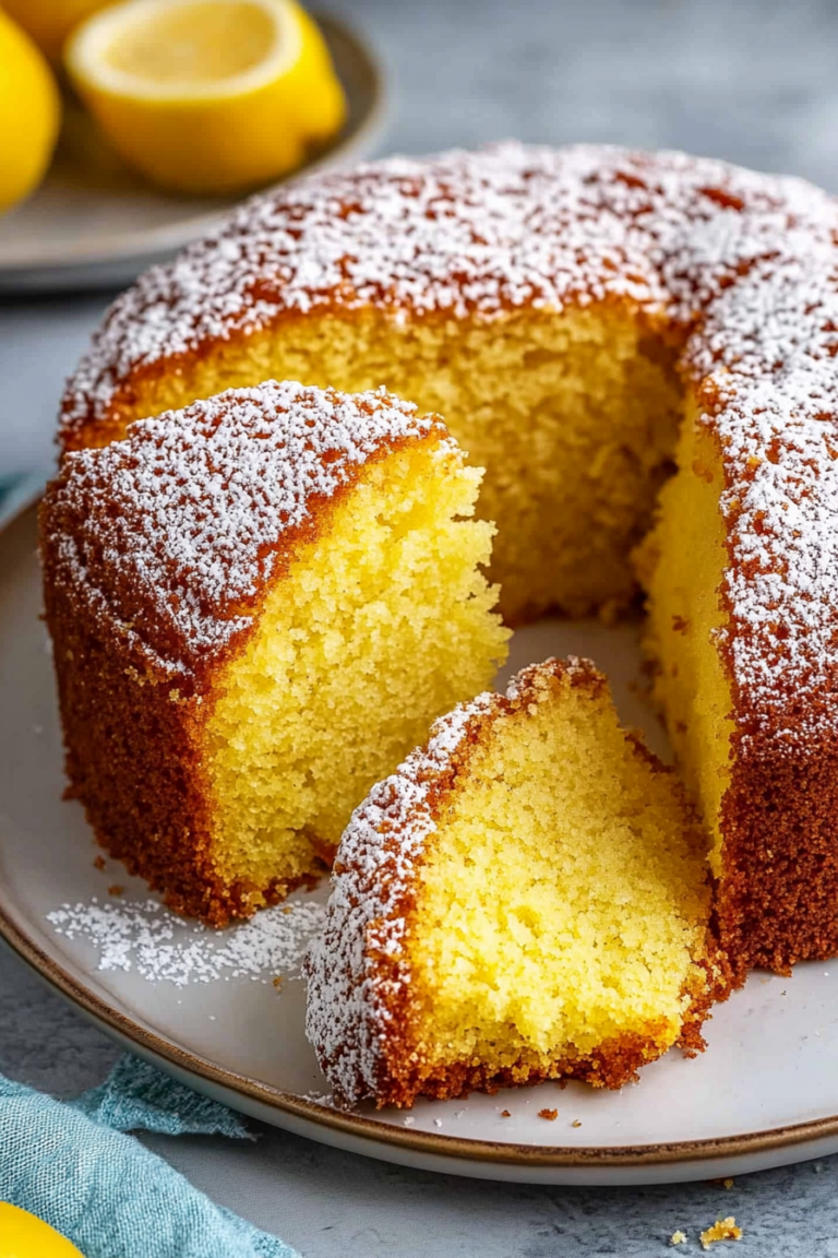 lemon butter cake