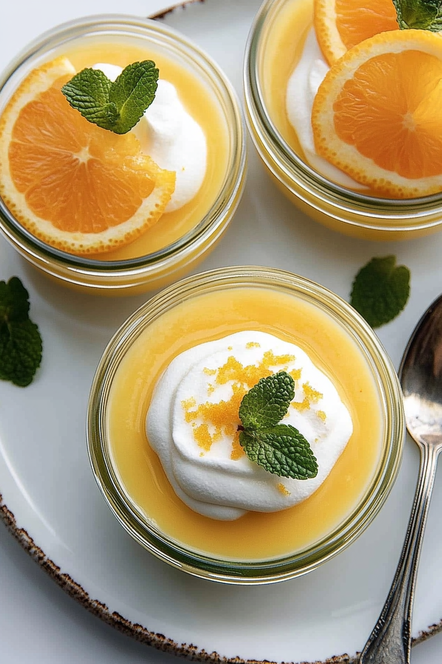 orange custard