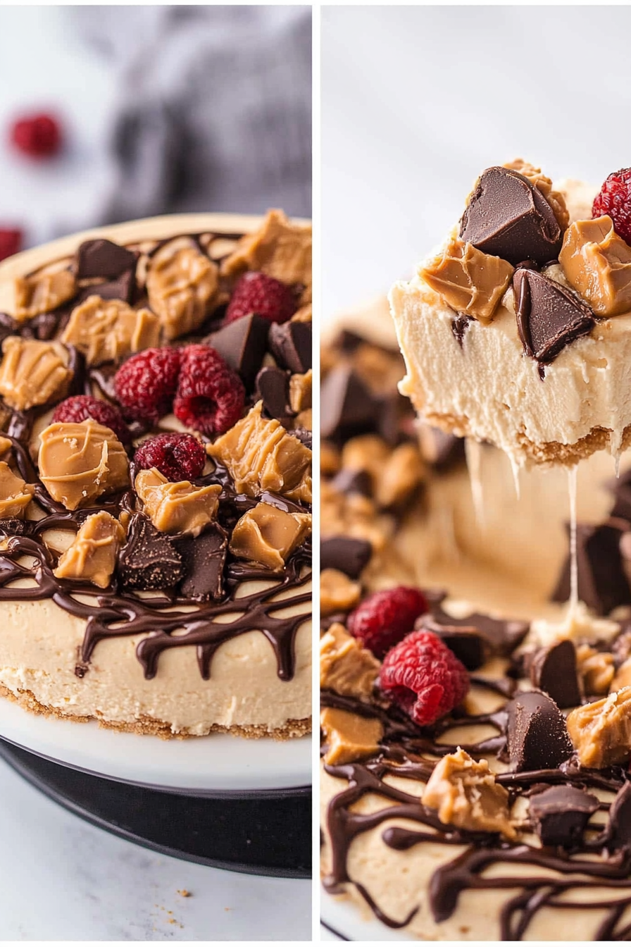 peanut butter cheesecake