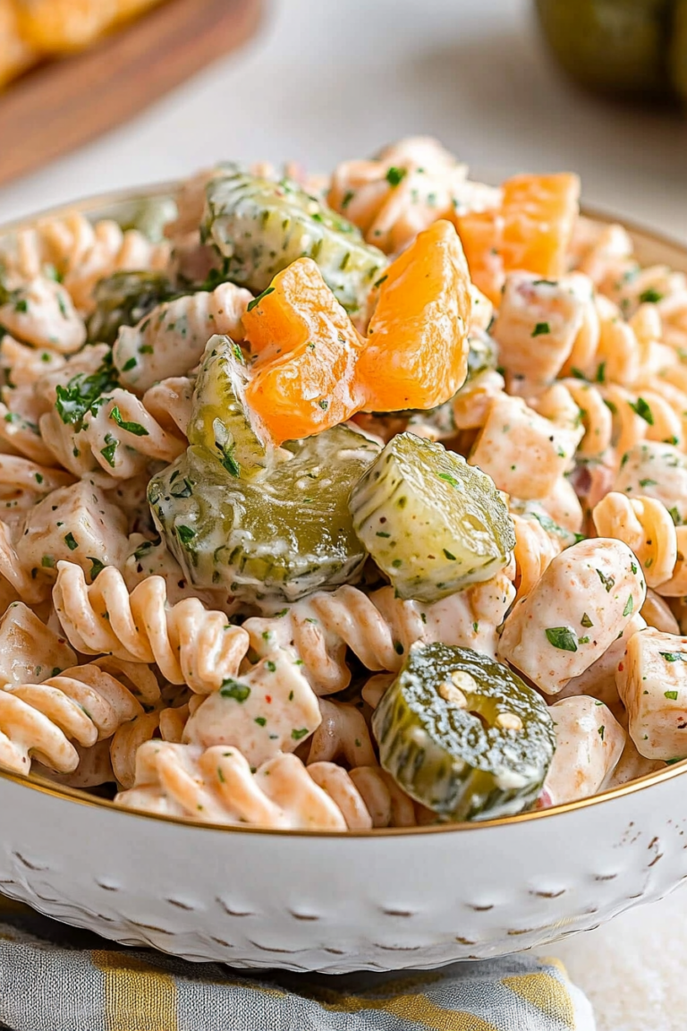 pickle pasta salad