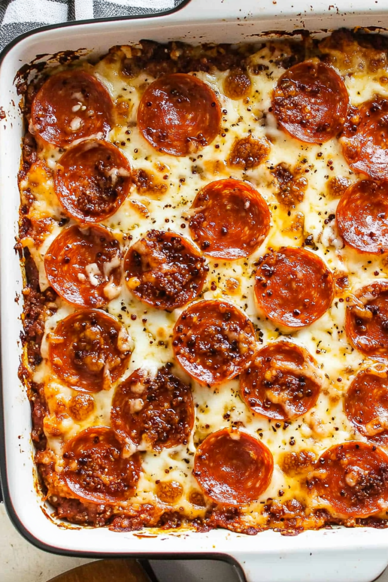 pizza quinoa casserole