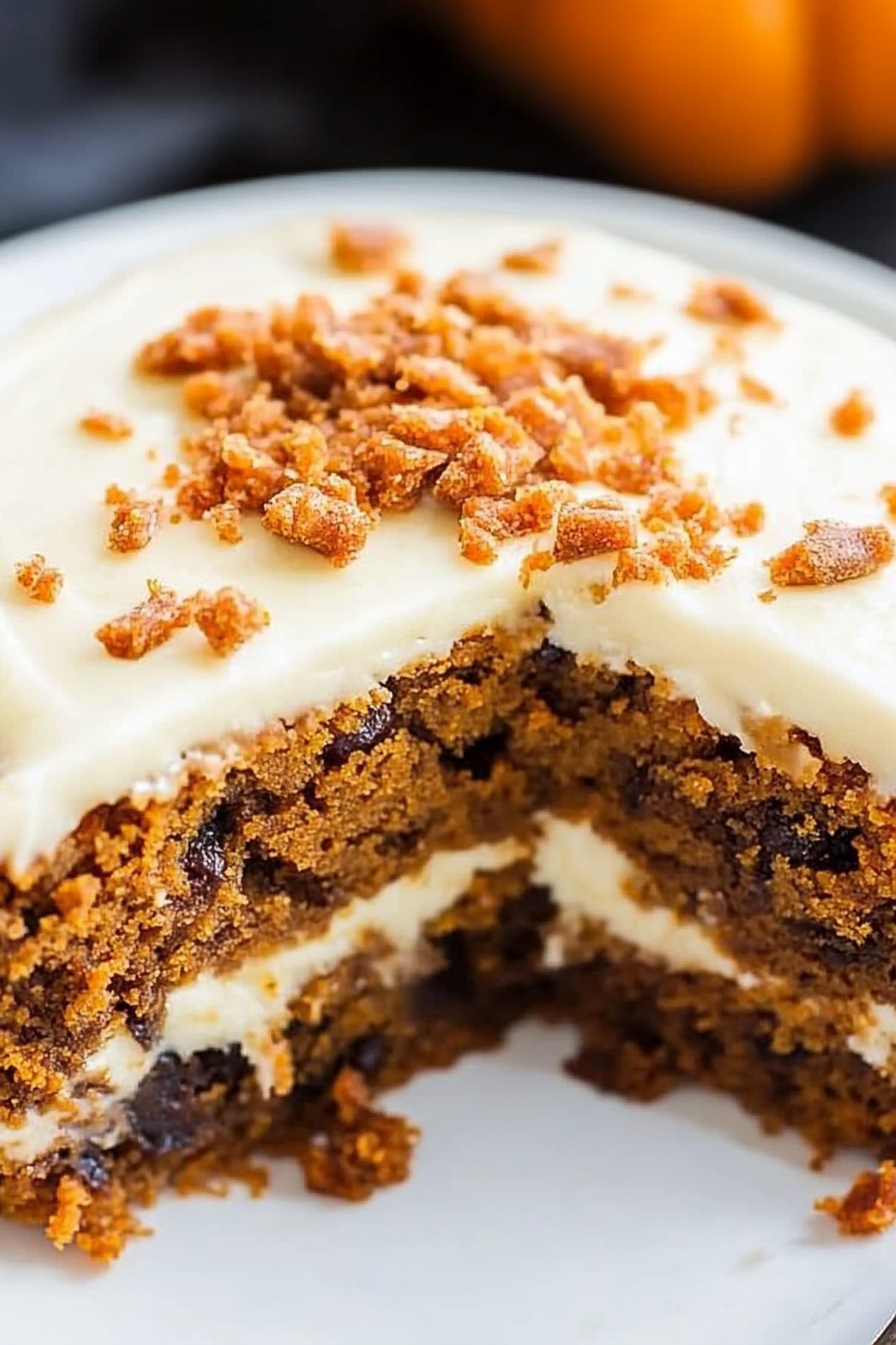 pumpkin carrot cake
