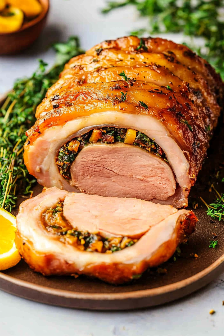 roasted pork