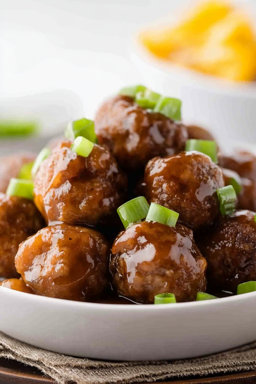 sweet and sour meatballs