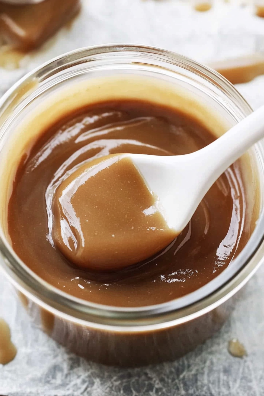 vegan caramel sauce