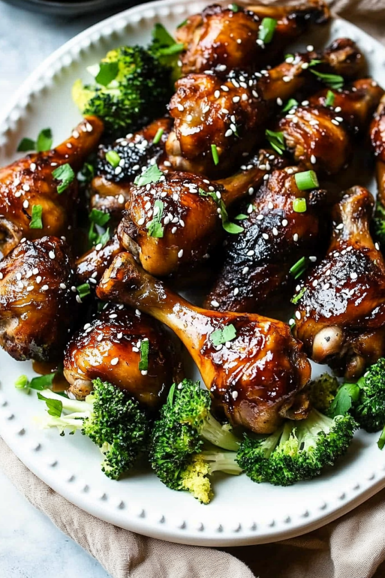 Asian glazed drumsticks