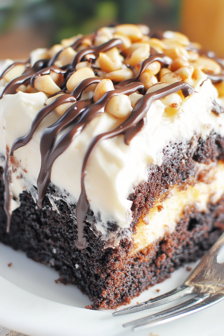 Snickers cake
