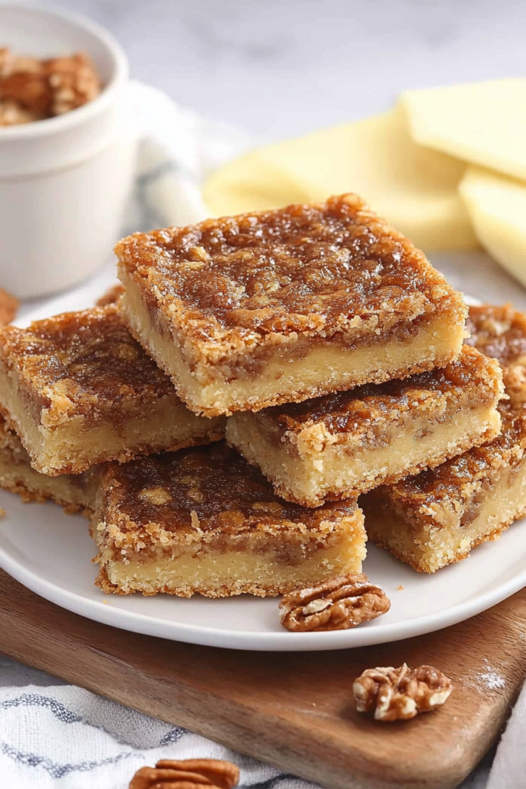butter tart squares