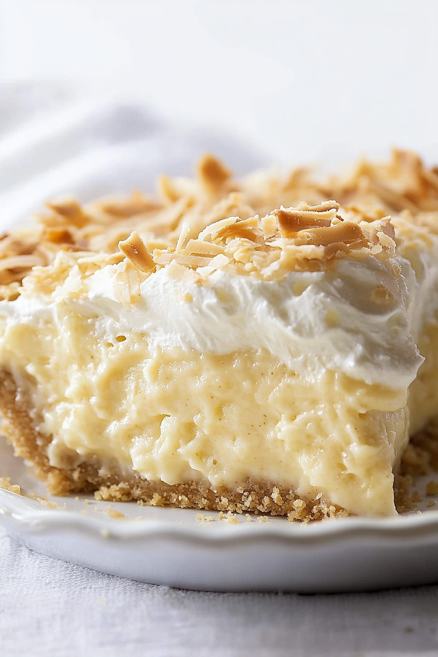 coconut cream pie