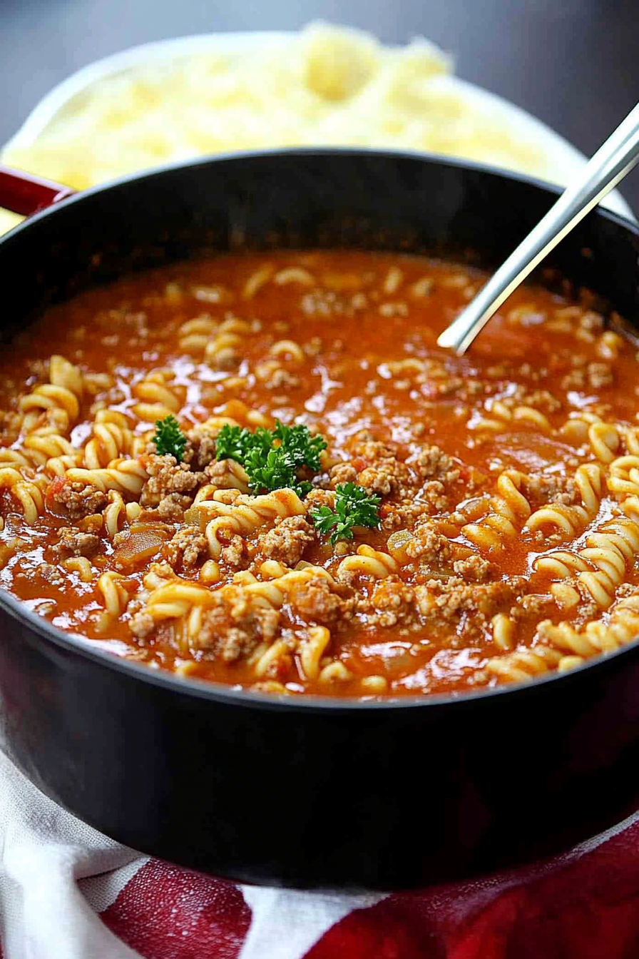 lasagna soup