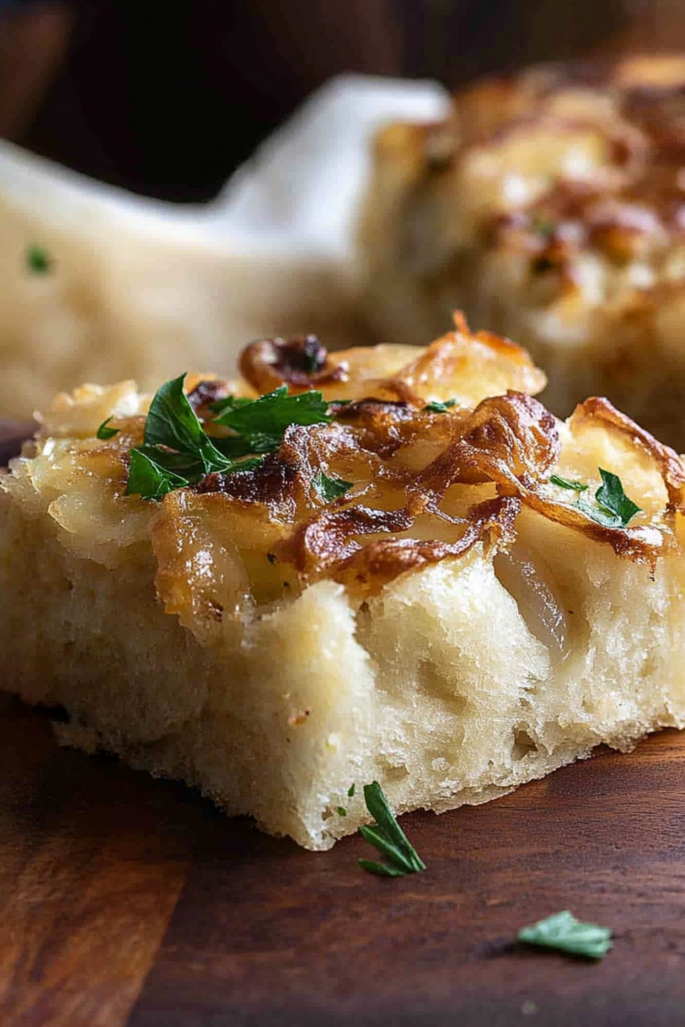 onion focaccia