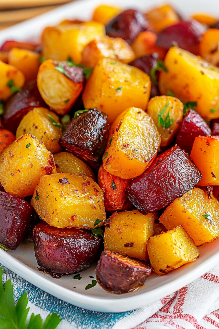 roasted root vegetables