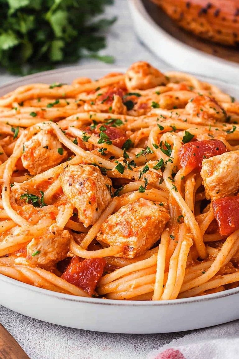 spicy chicken pasta